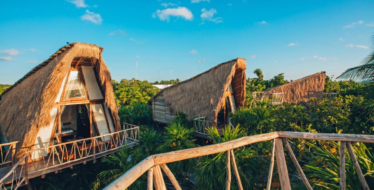 Ikal Tulum Hotel Exteriör bild Eco-hotel in Tulum, Mexico
