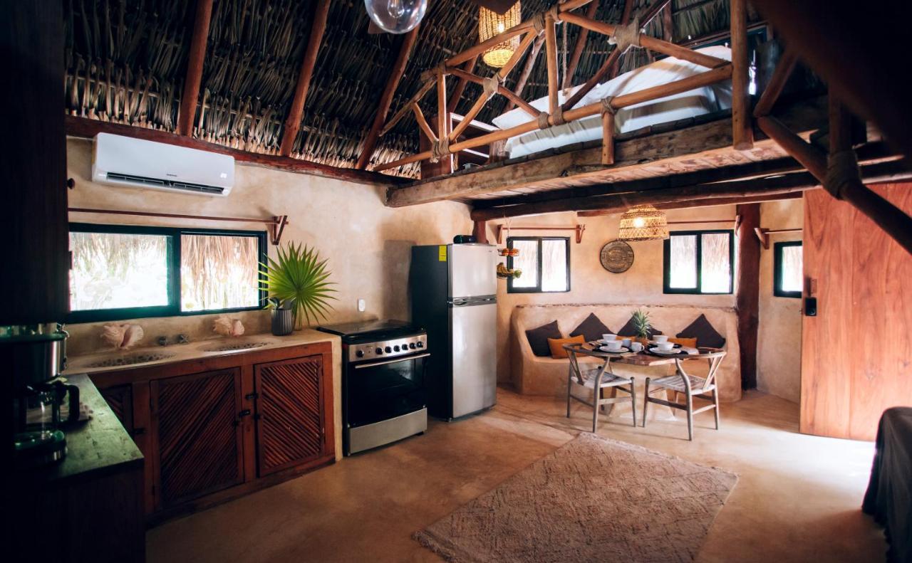 Ikal Tulum Hotel Exteriör bild A kitchen in a villa at Xel-Há